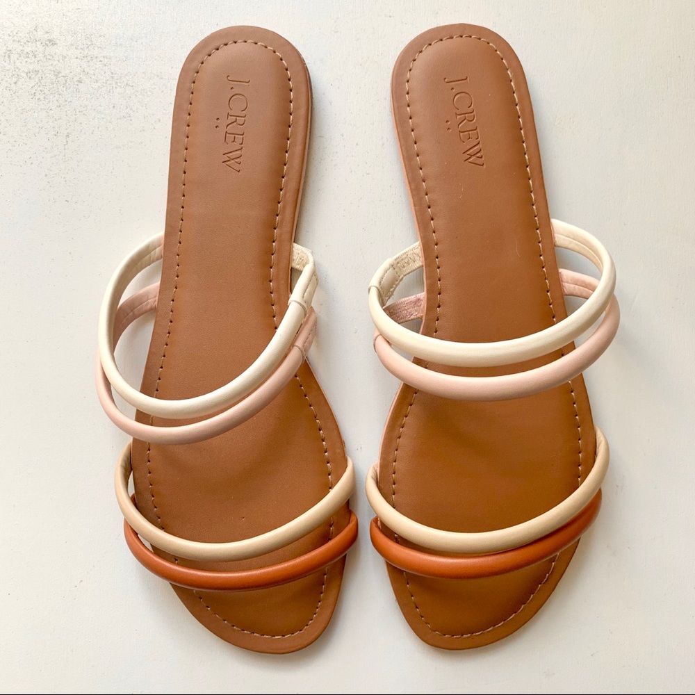 *2 for $20* NWOT J.crew Strappy Flat Sandal